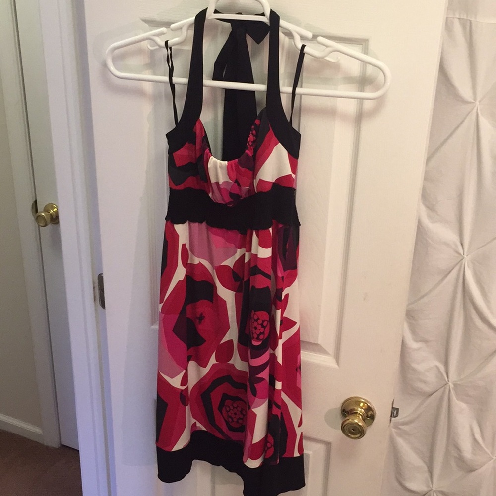Eyeshadow Halter Top Dress